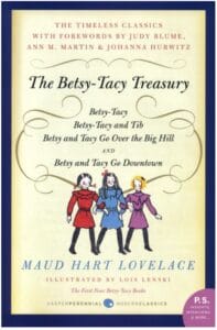 Cover image of "The Betsy-Tacy Treasury" by Maud Hart Lovelace.