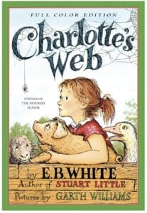 Cover image of "Charlotte's Web" by E.B. White.
