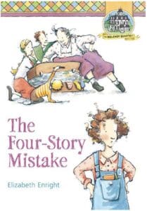 Cover image of "The Four-Story Mistake" by Elizabeth Enright.