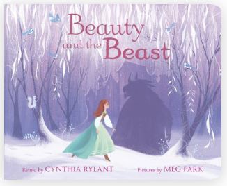 Book cover of Beauty and the Beast, retold by Cynthia Rylant.