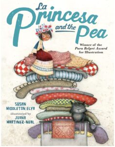 Book cover of La Princesa and the Pea.
